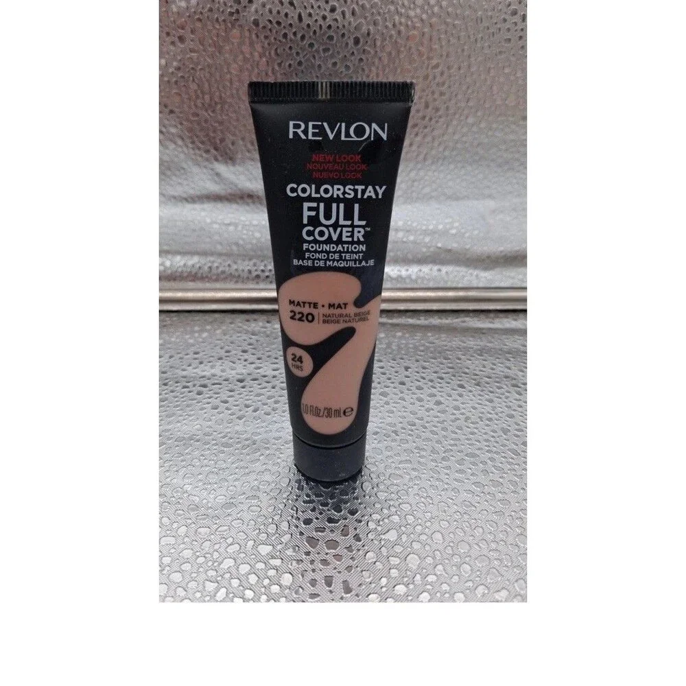 Revlon Colorstay Full Cover Foundation Matte 220 Natural Beige 1 oz